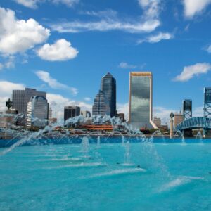 a picture of downtown Jacksonville Florida